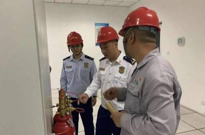 深入阳泉煤业集团平定化工有限责任公司开展消防安全专项检查 筑牢企业安全防线